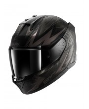 Matt Black Shark D-Skwal 3 Blast-R Motorcycle Helmet at JTS Biker Clothing